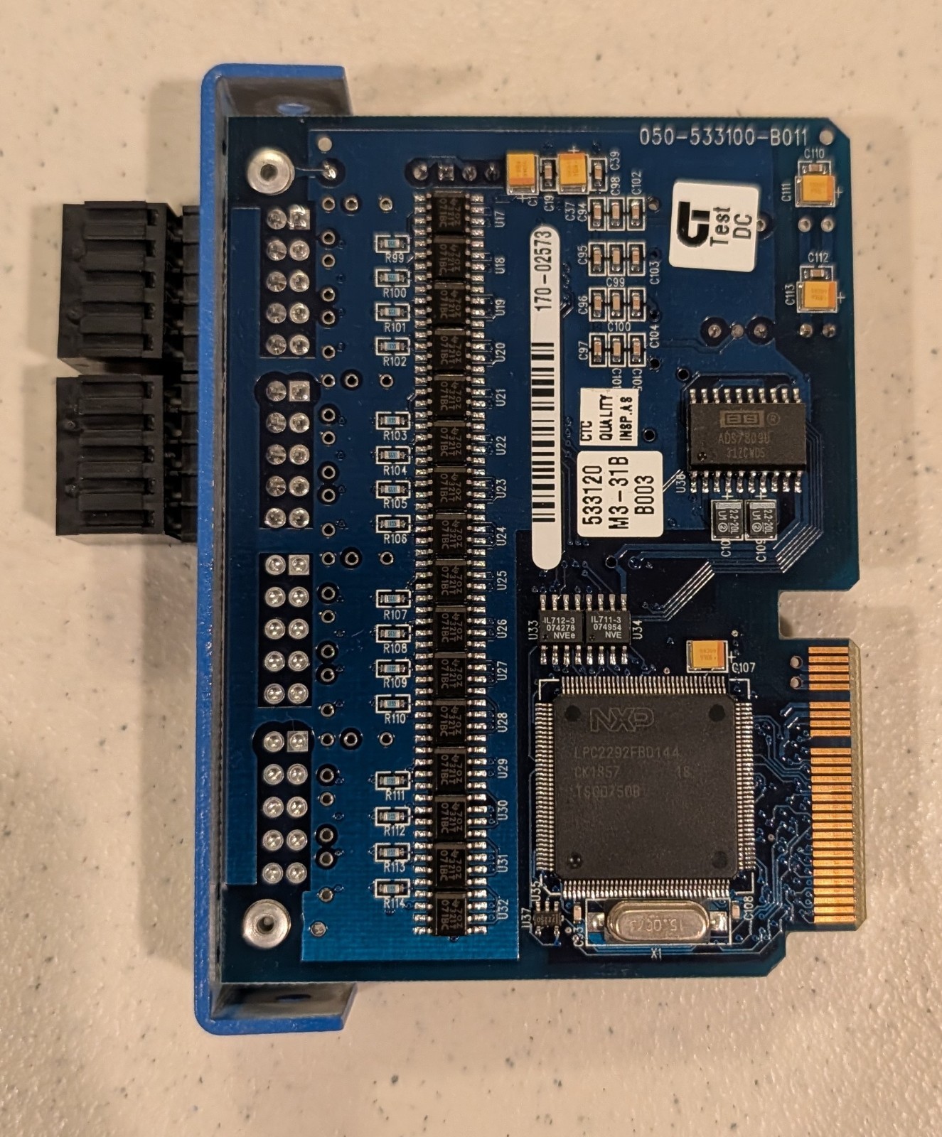 Control Technology M3-31A ANALOG INPUT MODULE