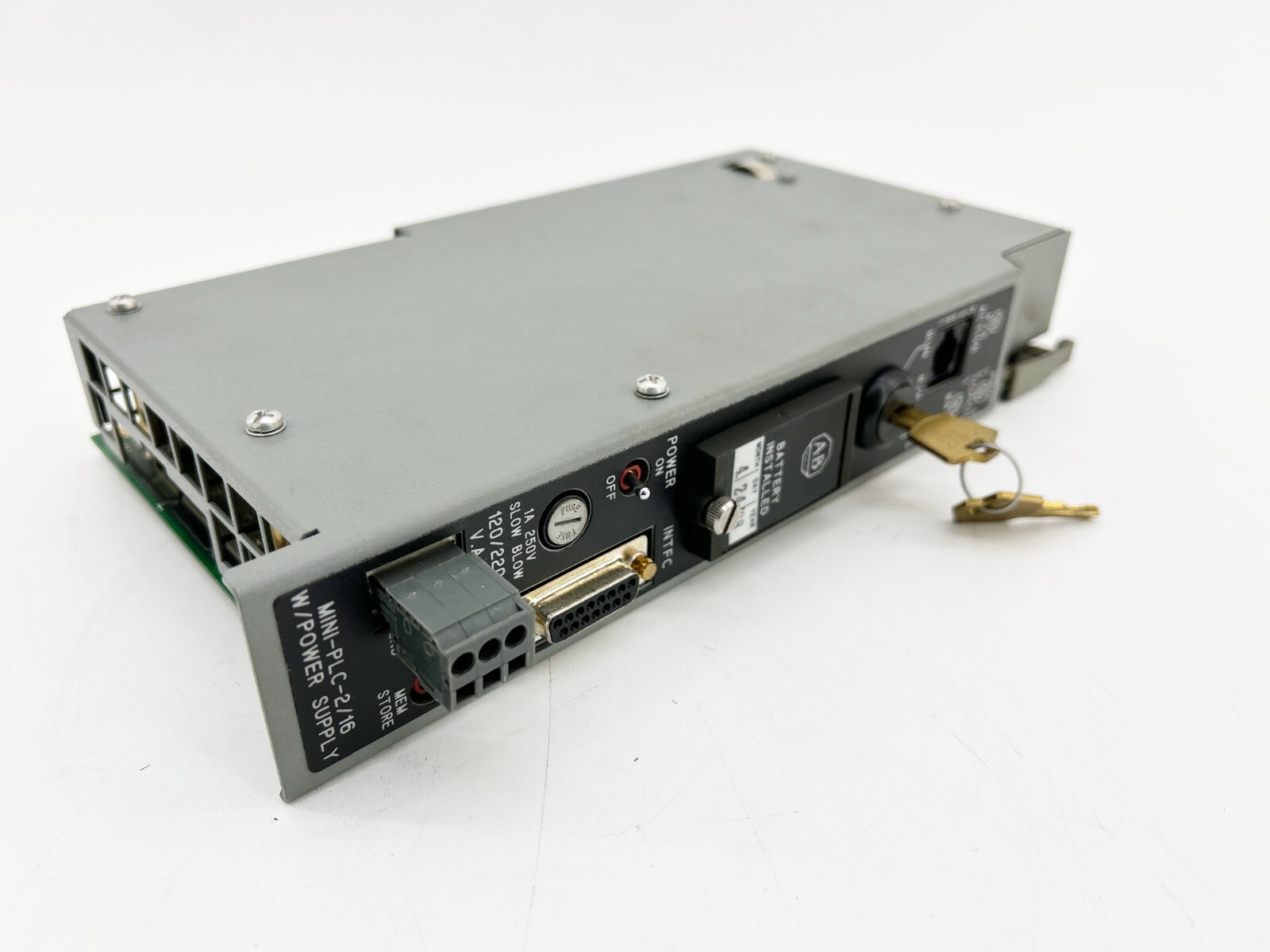 New Allen Bradley 1772-LXP Processor Module 4A 240V 50.60Hz 4k Word SRAM Ser.C