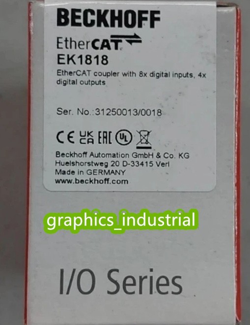 New In Box Beckhoff EK1818 PLC Module EK1818 EK1818 Free shipping