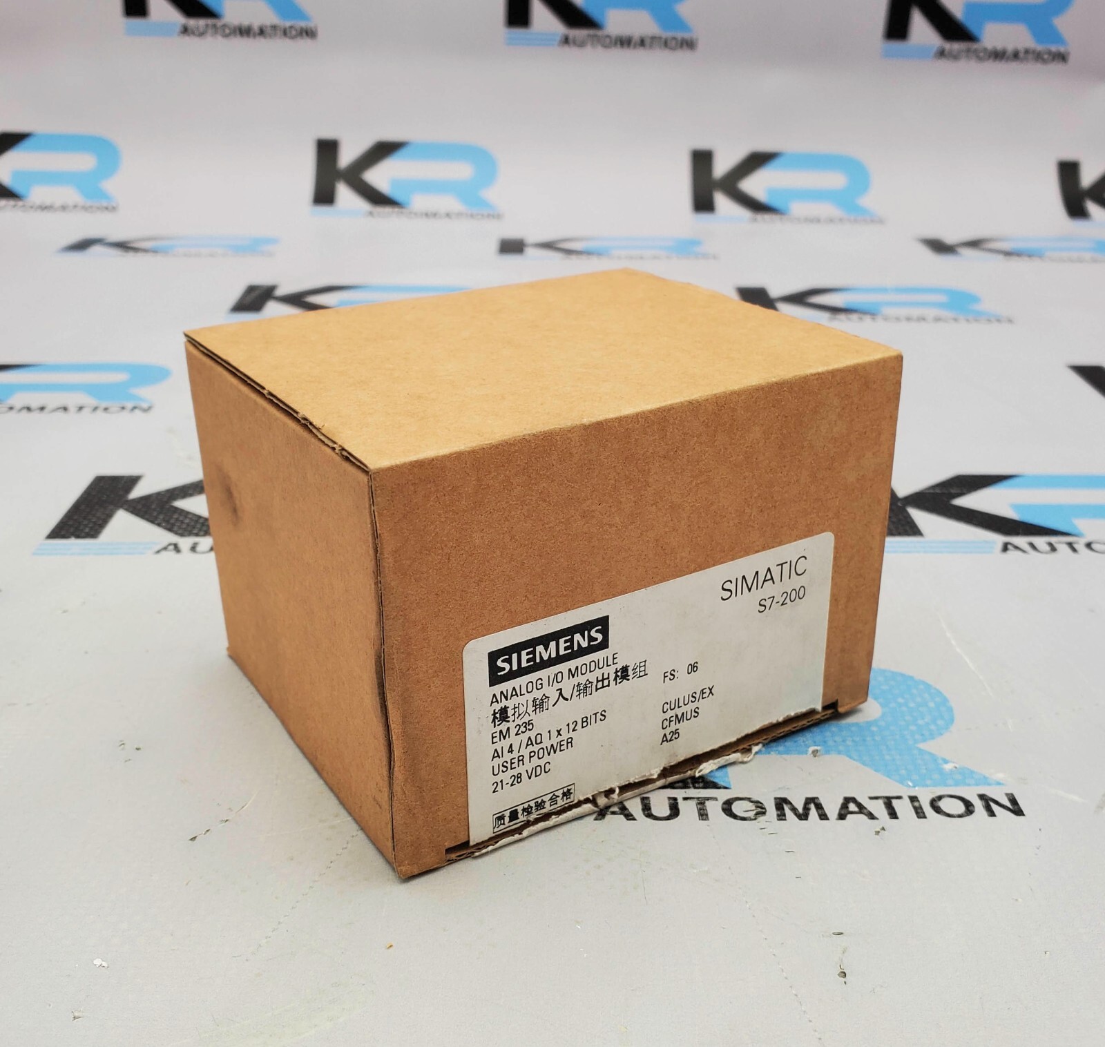 NEW Siemens 6ES7 235-0KD22-0XA0 Simatic S7-200 Analog I/O Module 21-28VDC