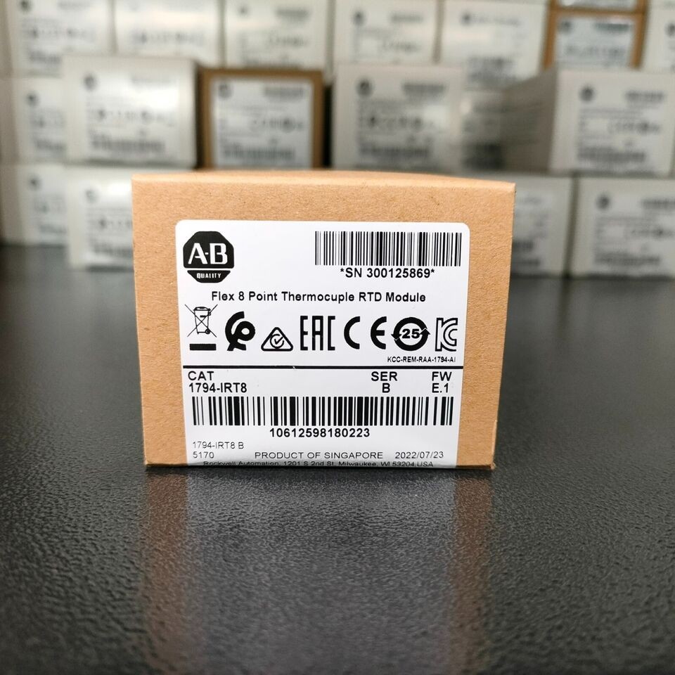 Input Module Thermocouple RTD 1794-IRT8 /A Flex I/O Factory Sealed