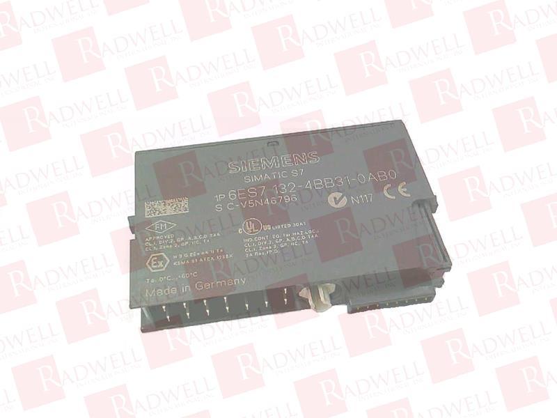 SIEMENS 6ES7132-4BB31-0AB0-EACH / 6ES71324BB310AB0EACH (USED)