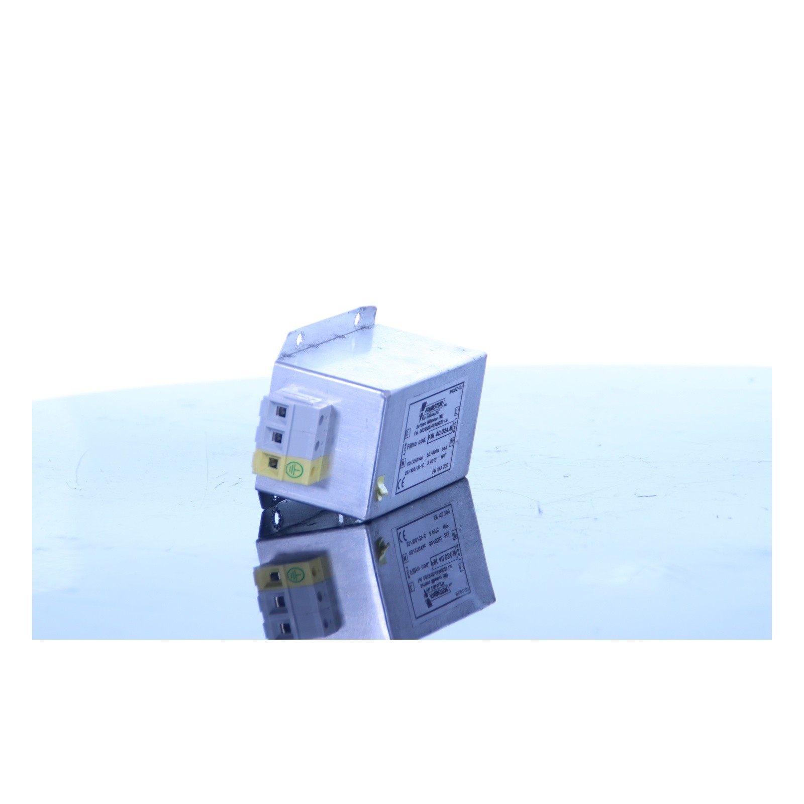 Finmotor FIN 40.024.M EMI Line Filter 115/250VAC 24A 50/60Hz HPF