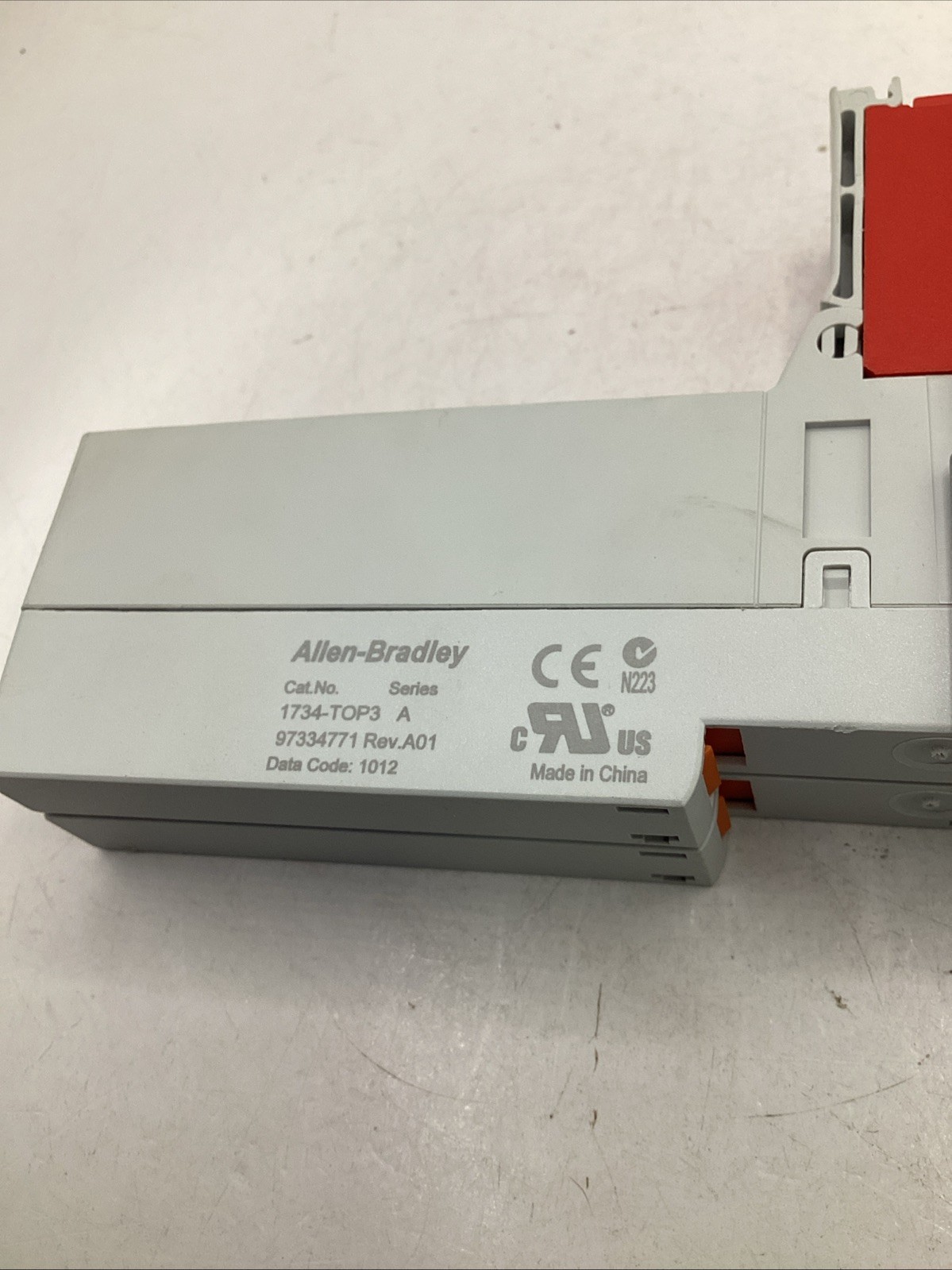 Allen Bradley Output Module with Base 1734-OB8S USED