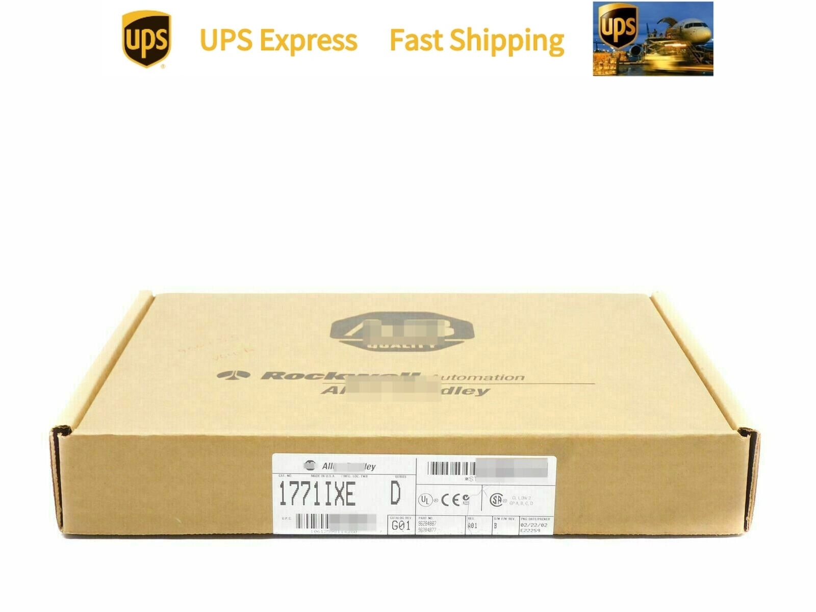 1771-IXE SER D AB INPUT MODULE FACTORY SEALED 1771IXE UPS Expedited