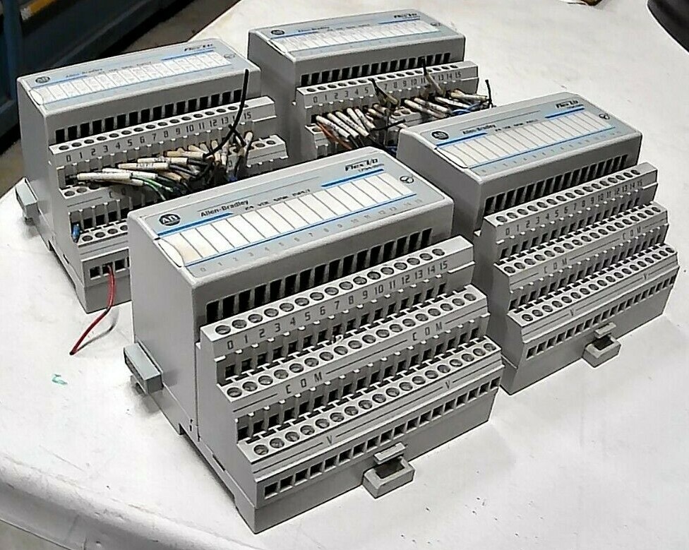 AB ROCKWELL 1794-IB16 FLEX I/O 24VDC INPUT MODULE w/ 1794-TB3 BASE *FREE SHIP*