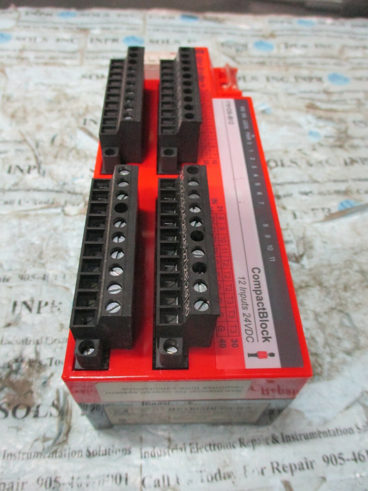 Allen Bradley 1791DS-IB12 CompactBlock I/O Module 12 Inputs Ser A 24VDC *Tested*