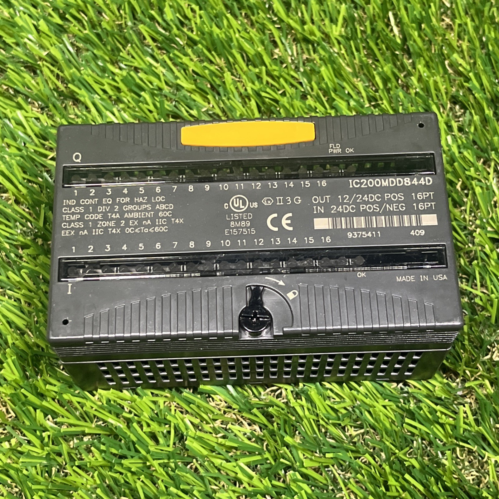 Ge Fanuc IC200MDD844D Input and Output Module Class 1 – Not Tested