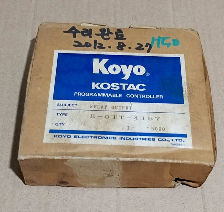 KOYO KOSTAC E-01T-4157 Programmable Controller Relay Output