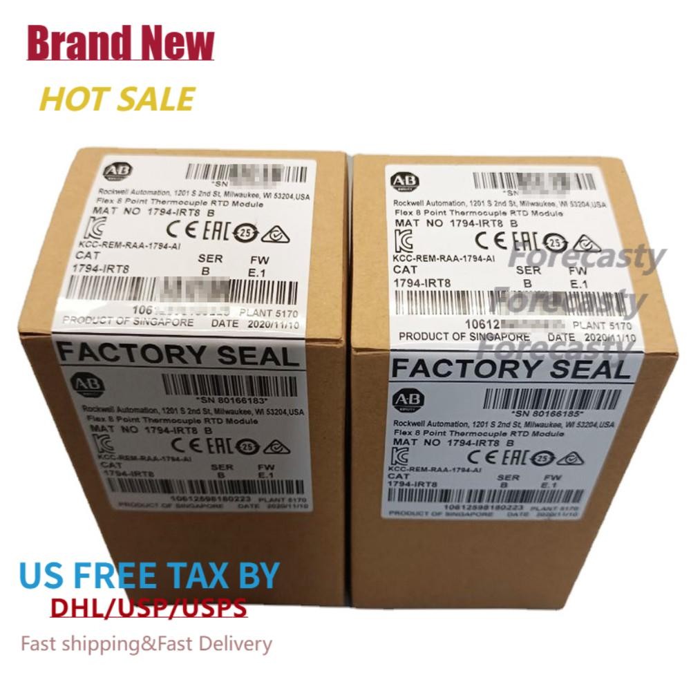 New Factory Sealed 1794-IRT8 Flex 8 Point Thermocouple RTD Module 1794-IRT8