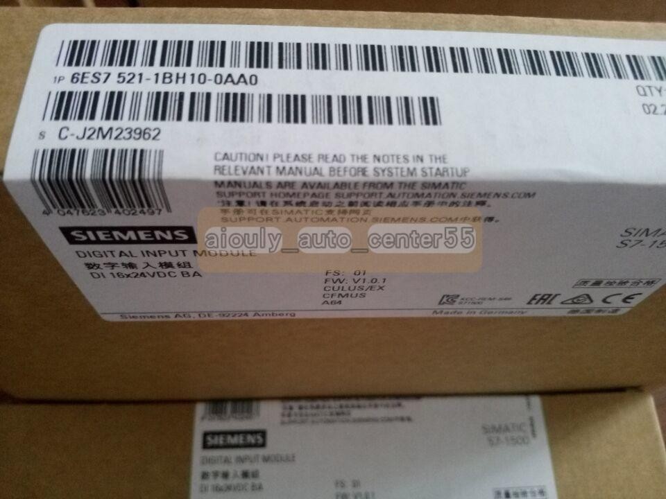 1PC New Siemens 6ES7 521-1BH10-0AA0 DIGITAL INPUT MODULE 6ES7521-1BH10-0AA0