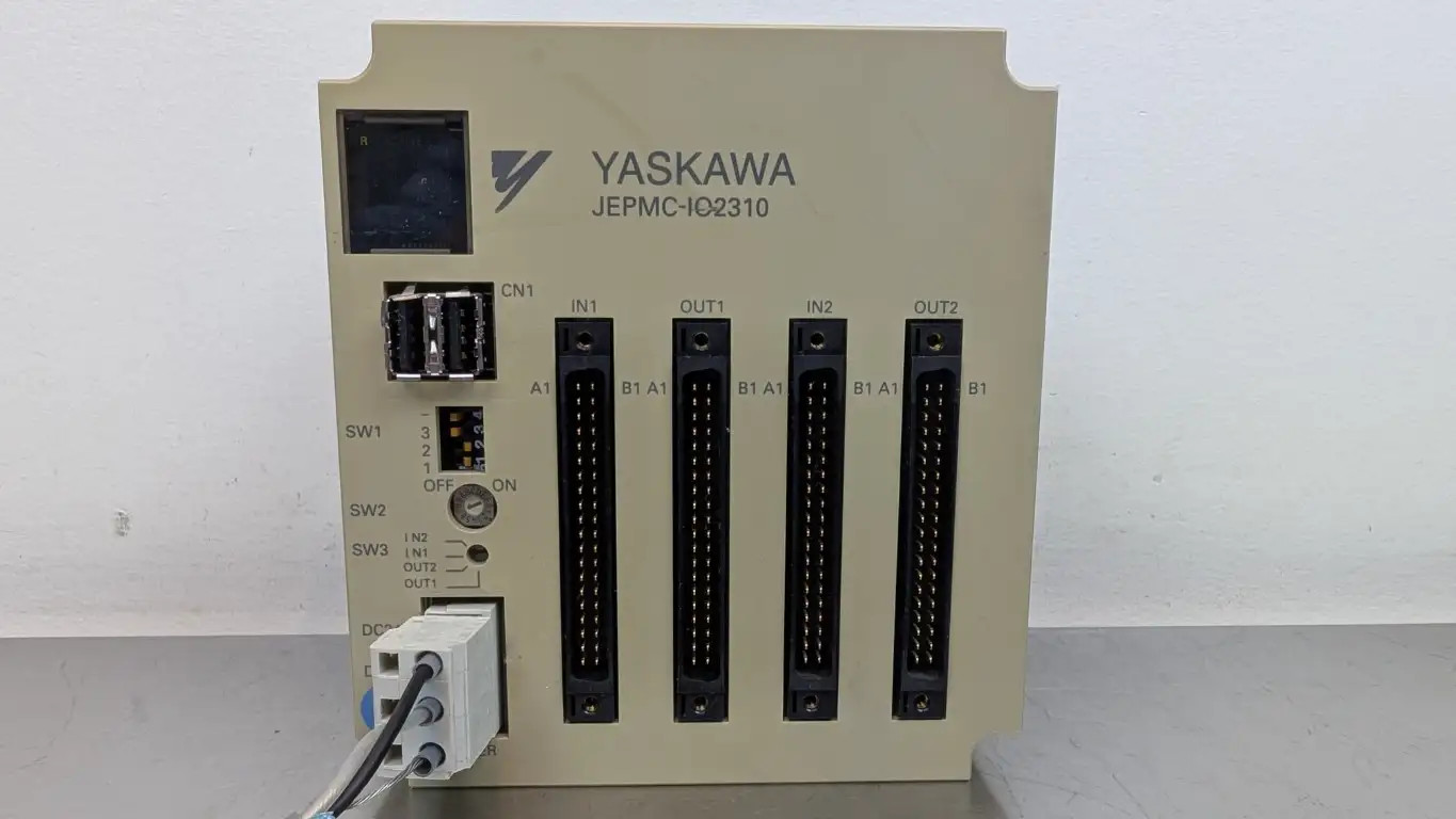 Yaskawa JEPMC-IO2310-E I/O Module 64-Point Input and Output 24VDC 500mA