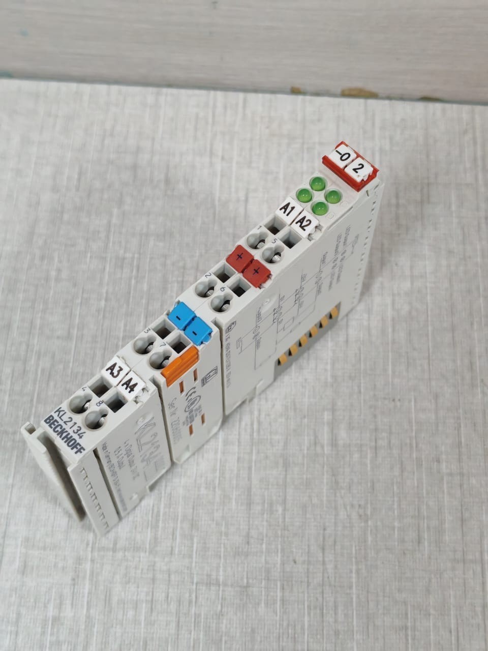 LOT 4PCS BECKHOFF KL2134 4X DIGITAL INPUT 24VDC