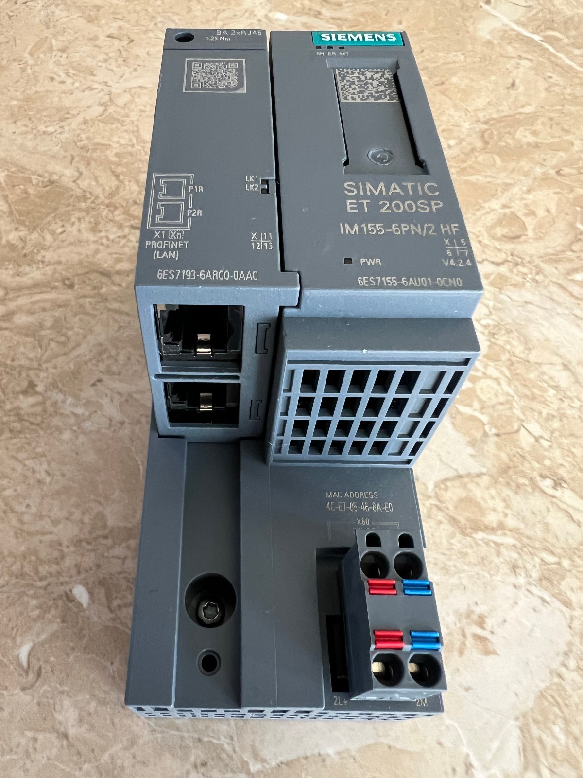 SIEMENS 6ES7155-6AU01-0CN0 SIMATIC ET 200SP Interface Module *USED*