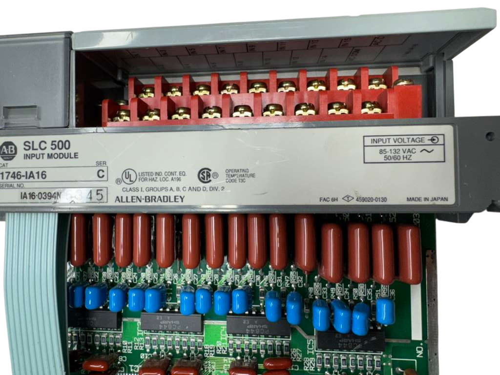 Allen-Bradley 1746-IA16 Input Module Series C, SLC500, 85-132VAC, 50/60Hz
