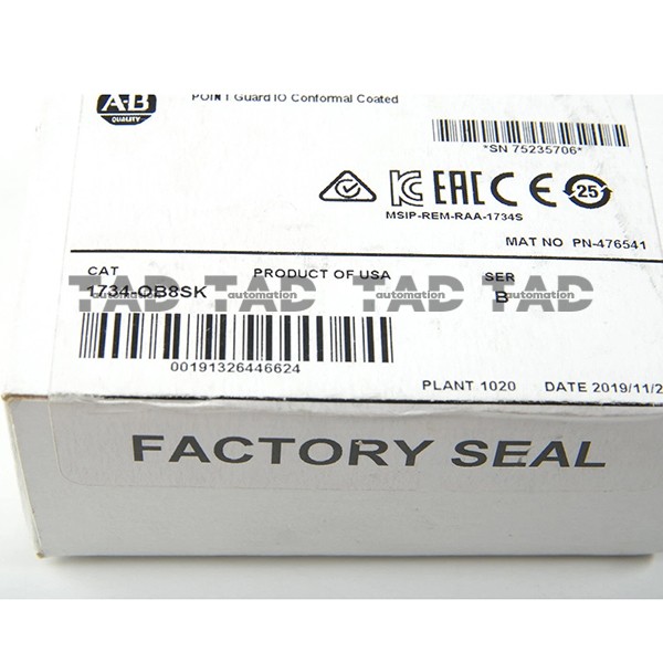 Allen-Bradley 1734-OB8SK Module Safety Digital DC Output 8 Channel