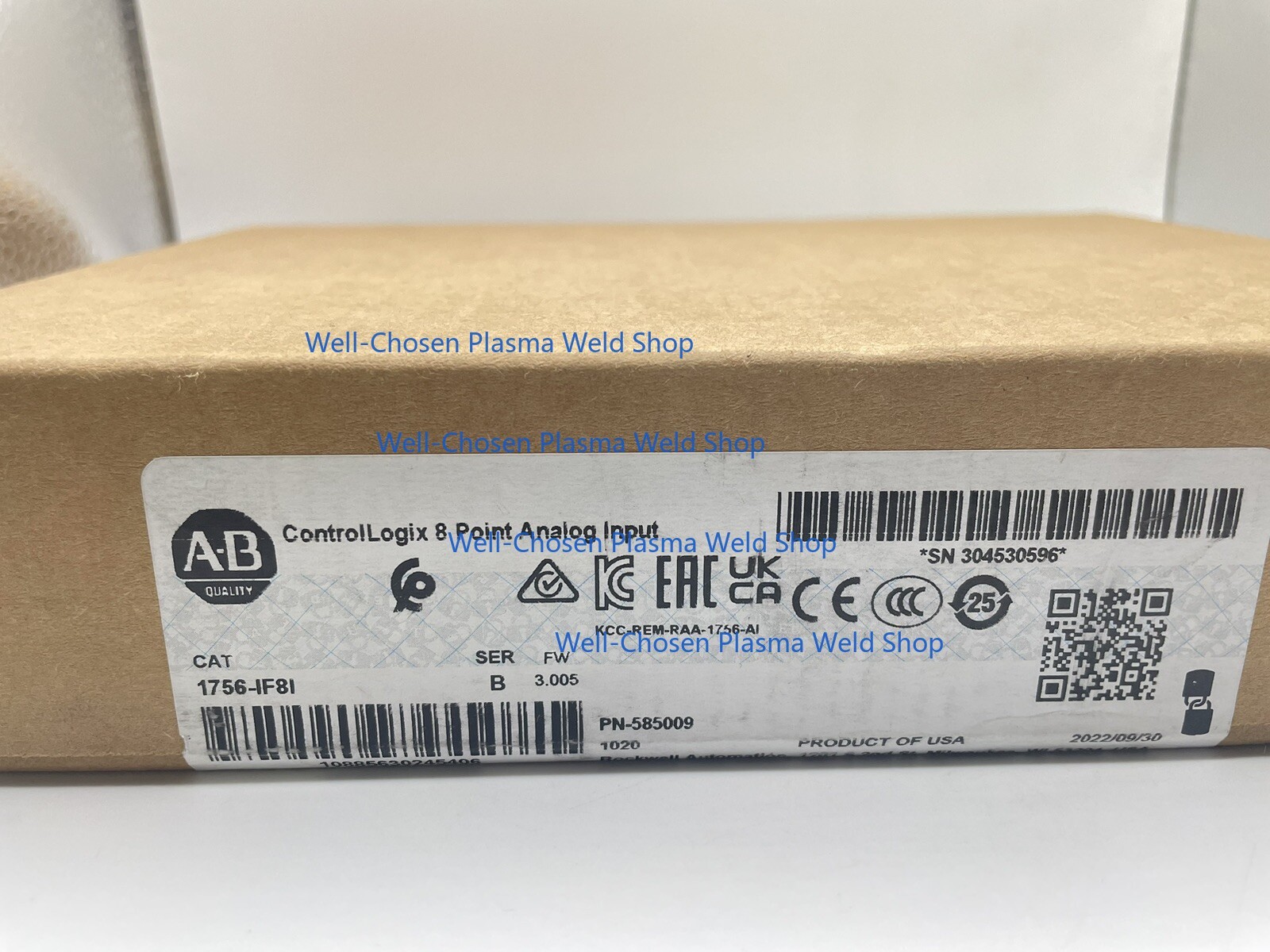 1756-IF8I Isolated Analog Input Module Allen Bradley 1756IF8I New Factory Sealed