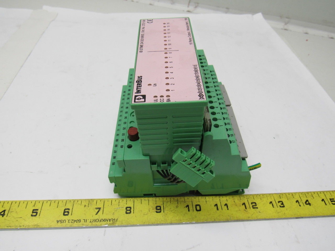 Phoenix Contact IB STME 24 DO 16 R/S InterBus 16 Output Relay Module