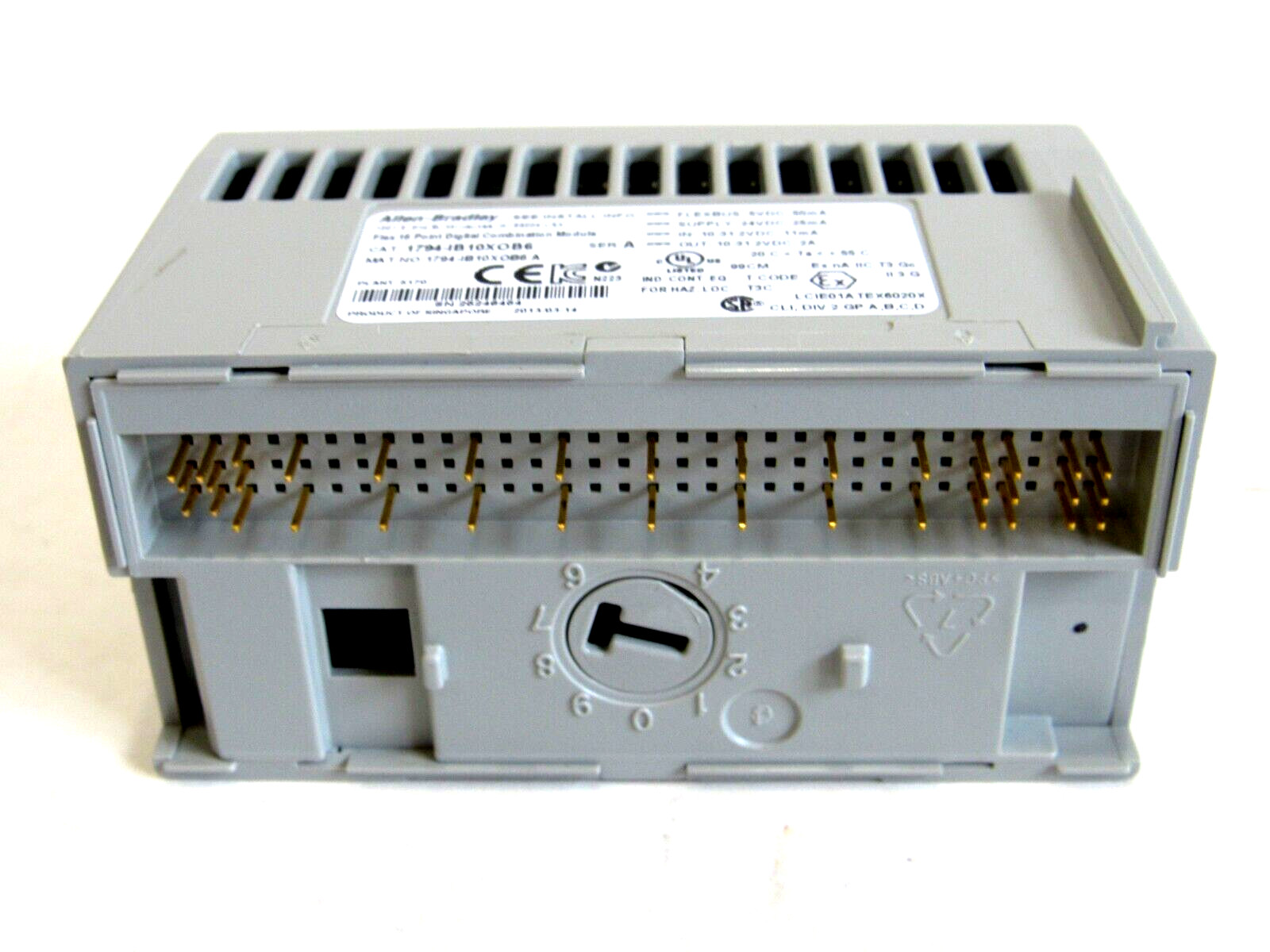 ALLEN BRADLEY 1794-IB10XOB6 I/O MODULE 1794IB10XOB6 NEW, SURPLUS