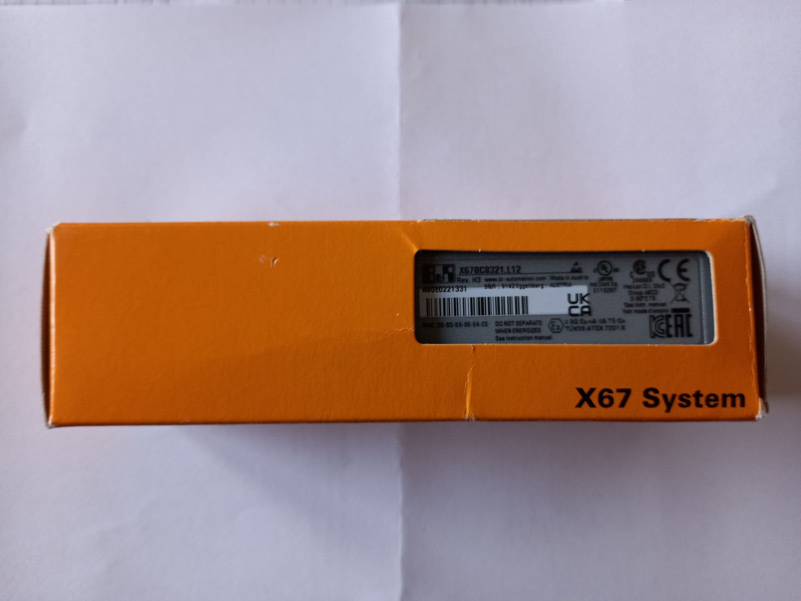 B&R X67BC8321.L12 PowerLink Bus Controller