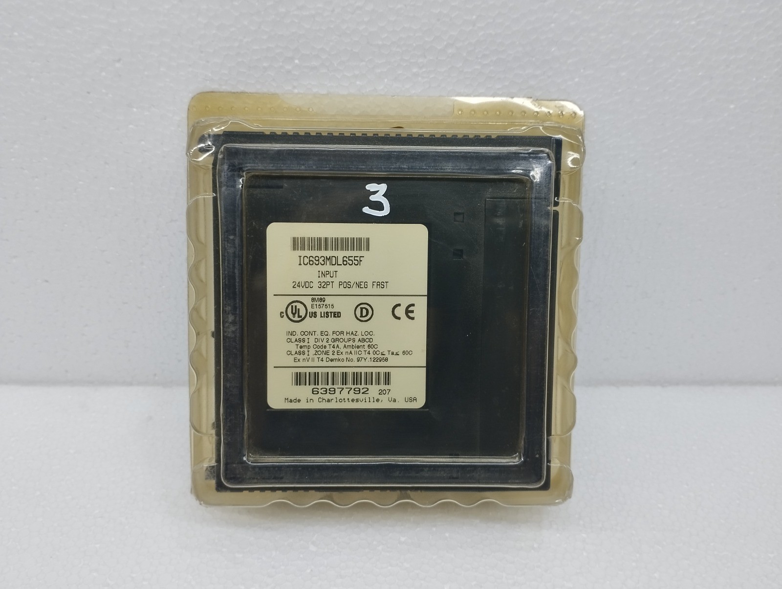 New 1Pcs GE Input Module Fanuc IC693MDL655F