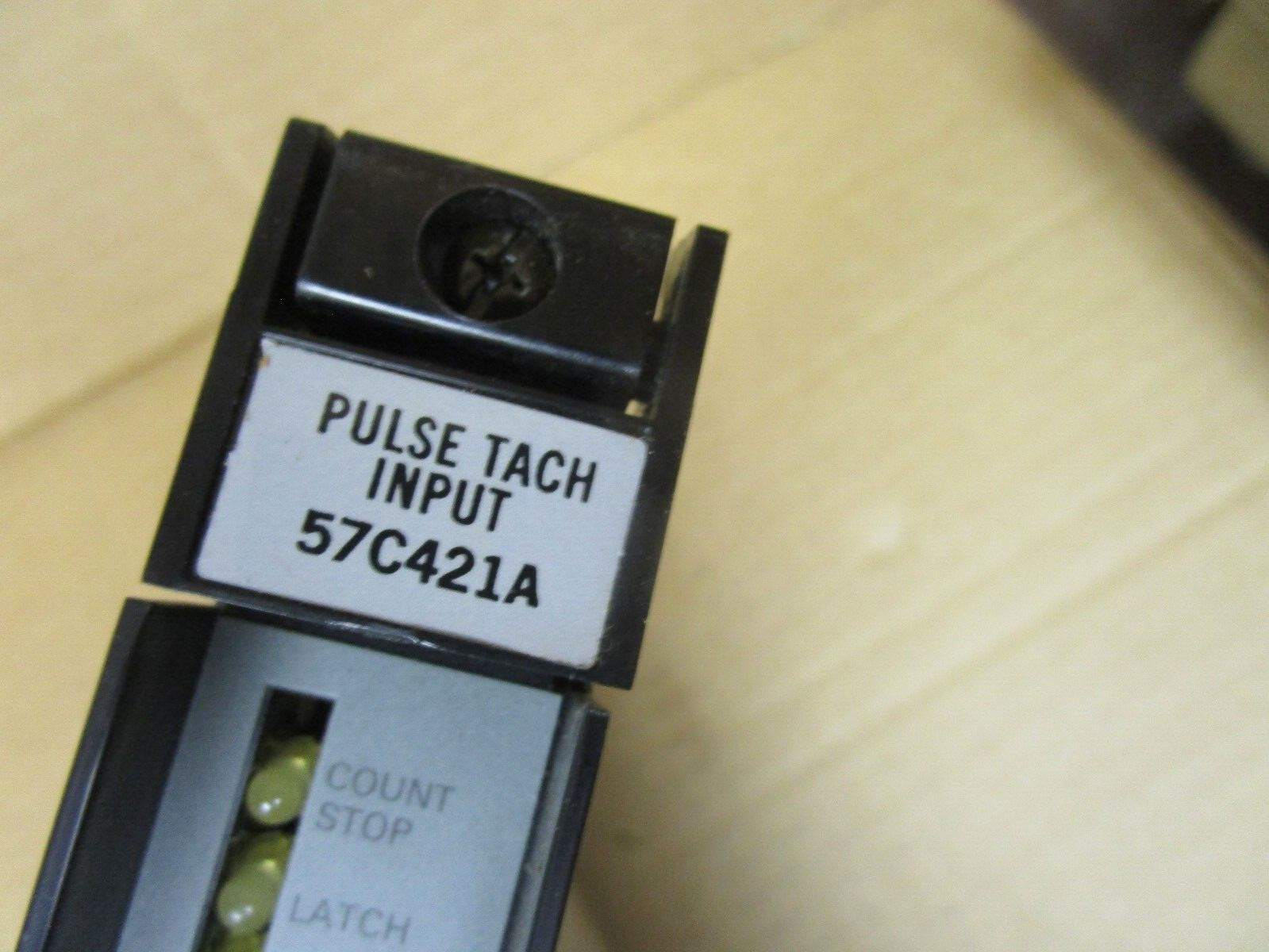 RELIANCE ELECTRIC PULSE TACH INPUT MODULE S-67108-2C 57C421A