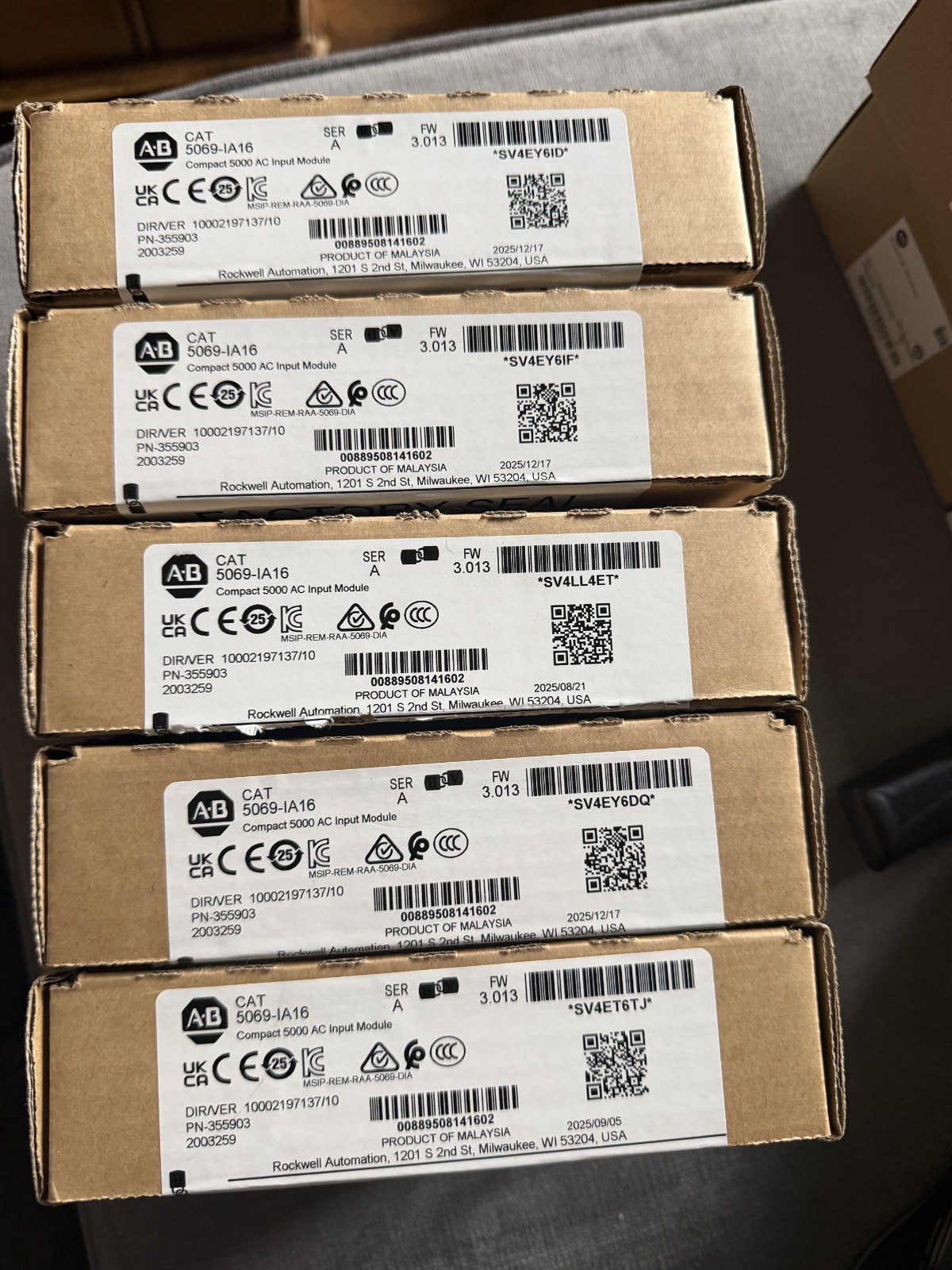 Allen-Bradley 5069-IA16 16-Channel Input Module