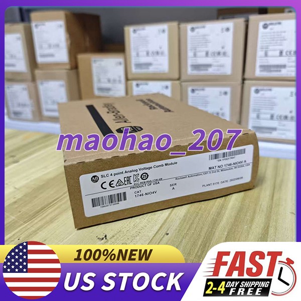 Allen-Bradley 1746-NIO4V SLC 500 Analog Input Module Brand New Fast Ship