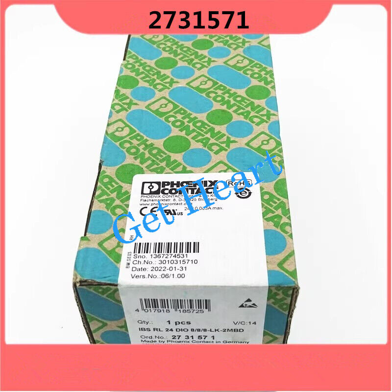 1pcs Phoenix Module IBS RL 24 DIO 8/8/8-LK-2MBD Terminal Module 2731571