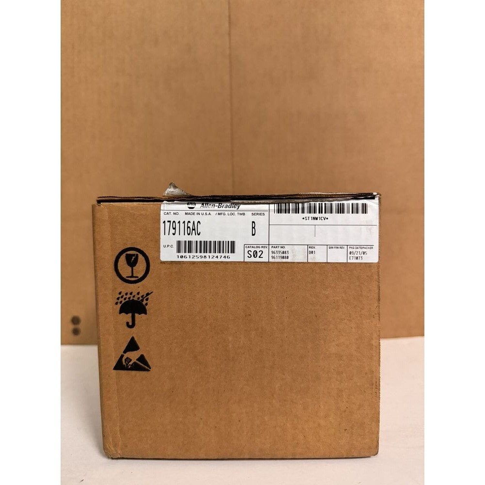 New in Box 1791-16AC/B Block I/O Module 16Inputs/16 Outputs 120VAC 179116AC serB