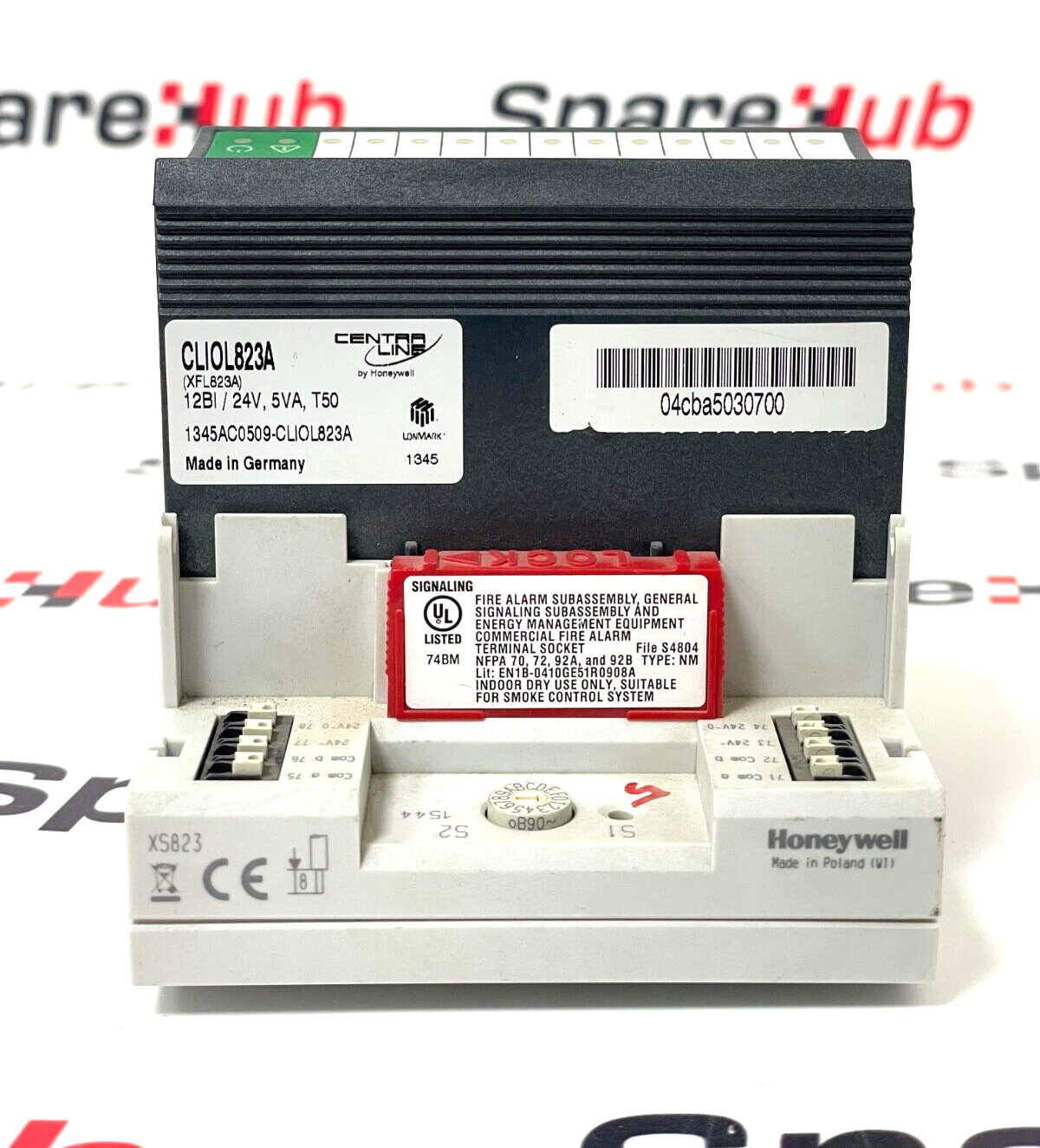 HONEYWELL CLIOL823A XFL823A Input Module And Terminal Socket XS823