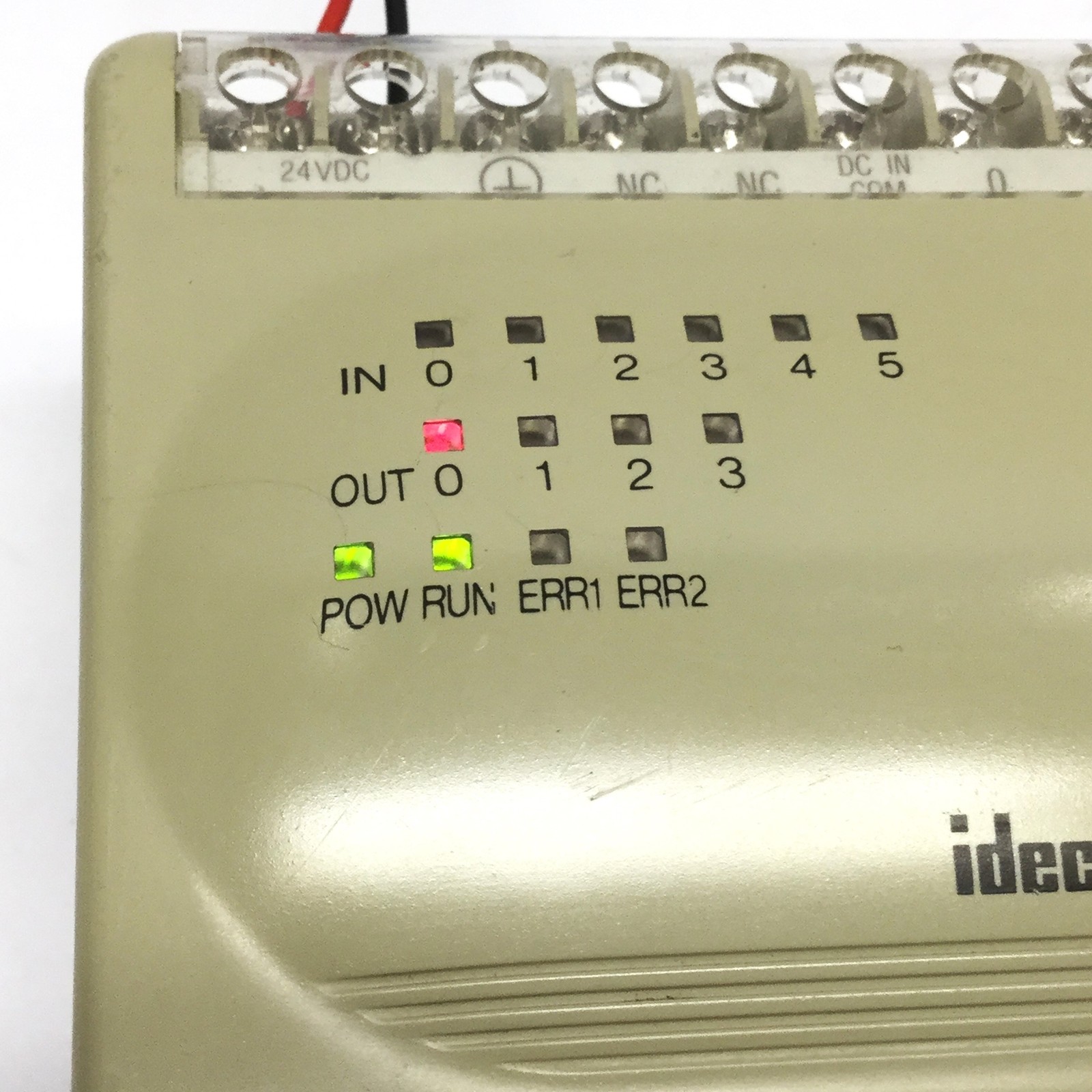 Idec FC2A-C10A4 Micro3 PLC CPU Module 24VDC, 6x Digital Inputs, 4x Relay Outputs