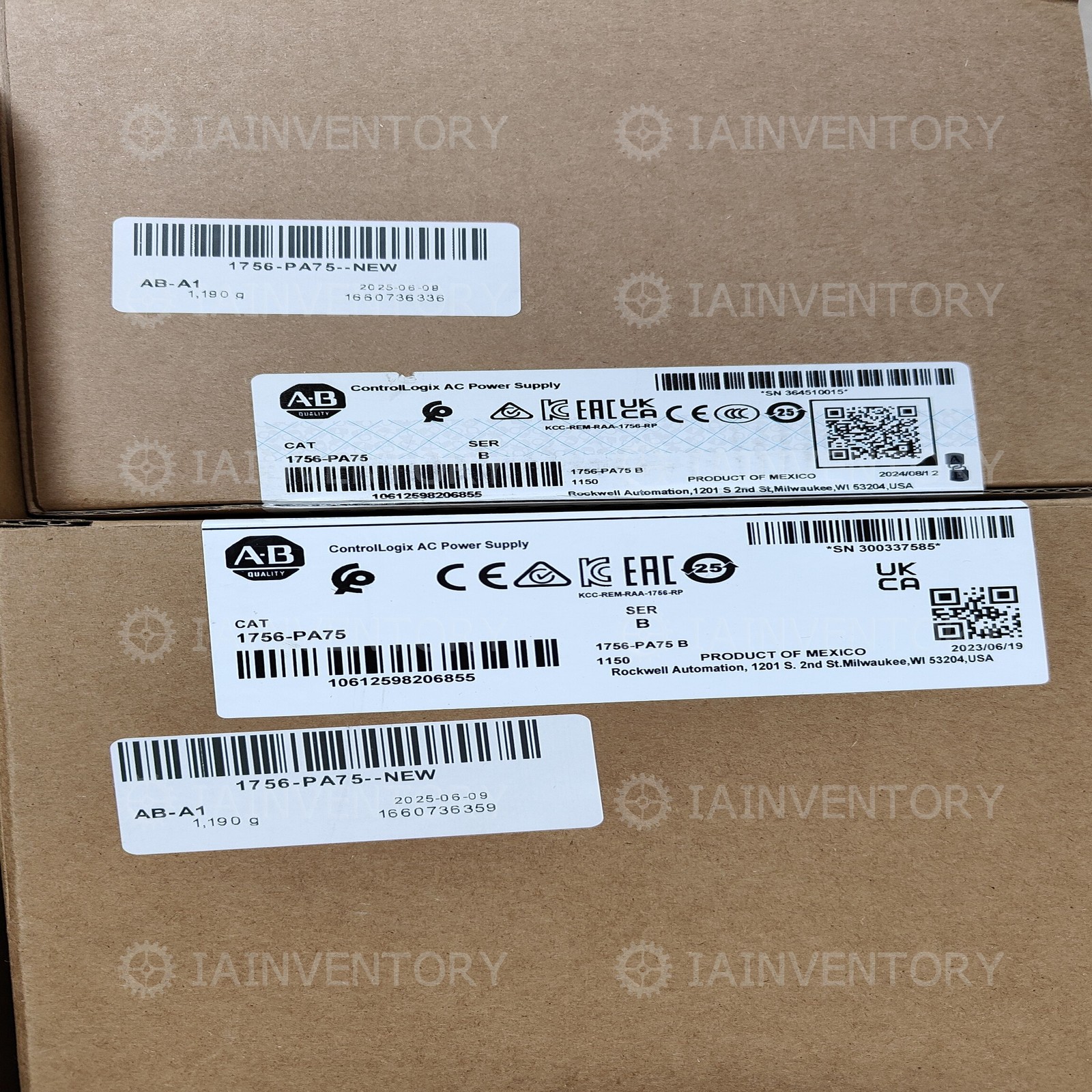 NEW Allen-Bradley 1756-PA75 With Warranty US Stock 1PC