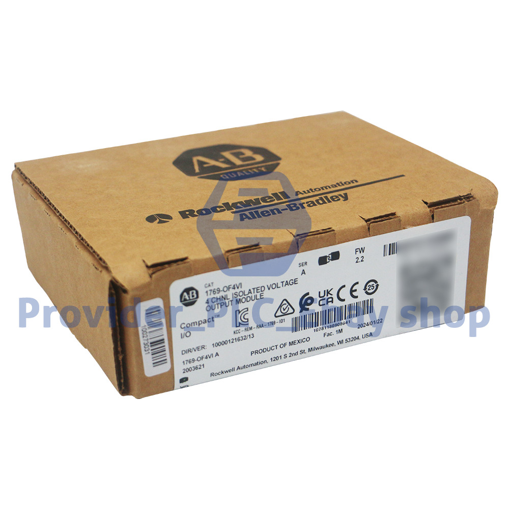 New 1769-OF4VI Allen Bradley CompactLogix 4 Pt A/O Voltage Module