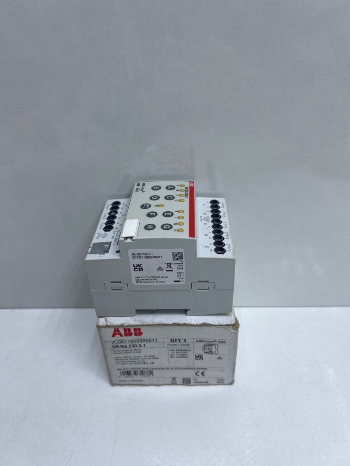ABB i-bus® KNX Binary Input Module 2CDG 110 093 R0011 ,BE/S8.230.2.1