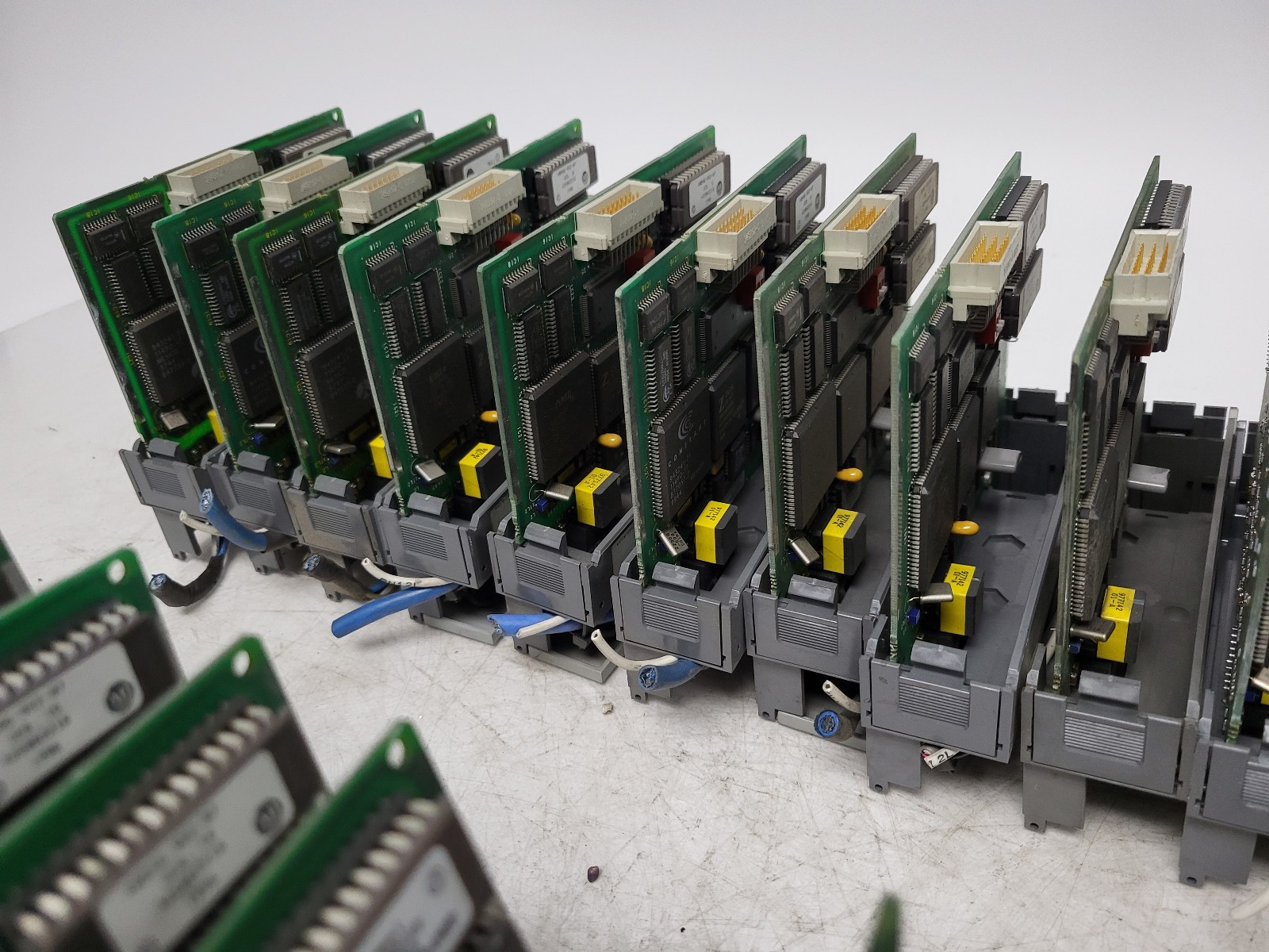 Lot of 27 Allen Bradley SLC 500 Remote I/O Modules – 4-CH. Scanner (1746-SN)