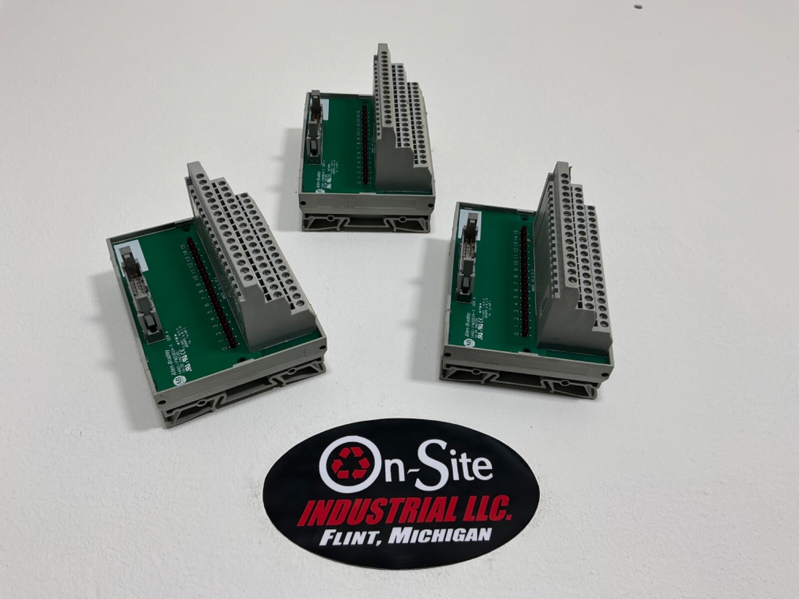 ALLEN-BRADLEY 1492-IFM20D24-3 SERIES A INTERFACE MODULE LOT OF 3