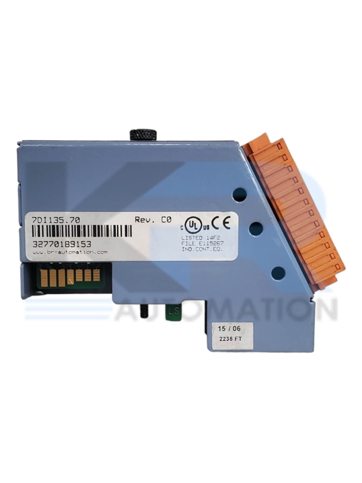 B&R Automation 7DI135.70 DI135 Digital Input Module 4-Inputs 24VDC 8mA 50kHz