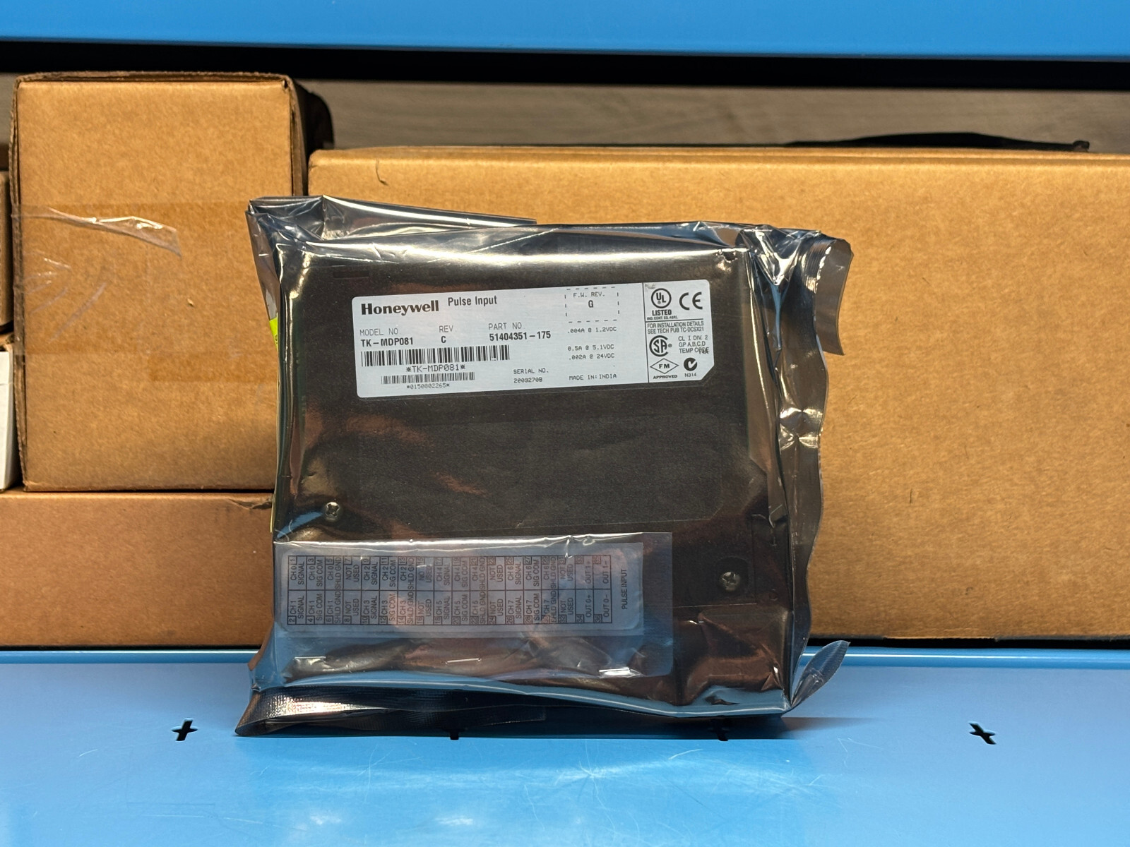 Honeywell TK-MDP081 Pulse Input Module 8-Channel 51404351-175 – NEW IN BOX
