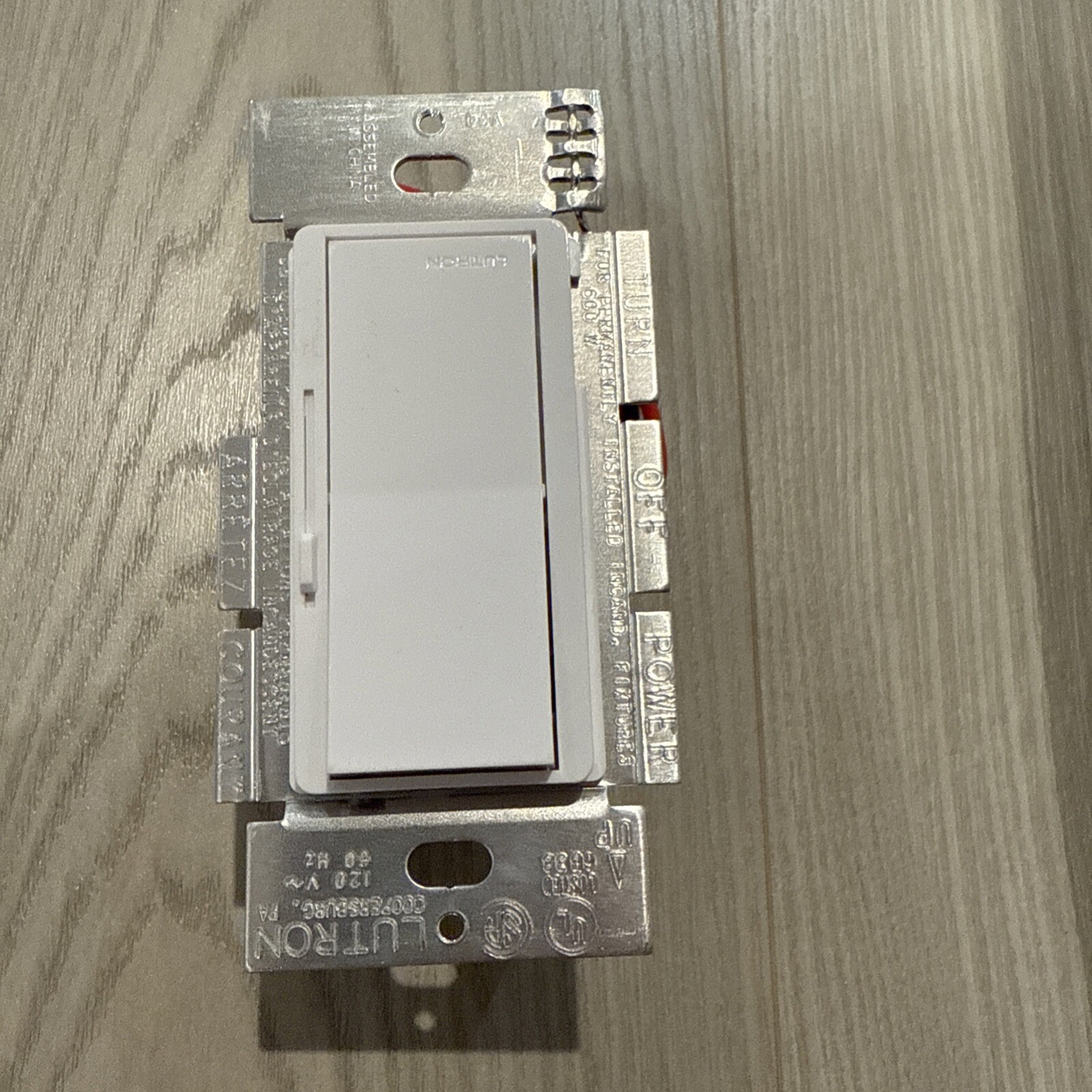 Lutron DV-603P-WH DIVA Symphony 3-Way Light Control Switch Dimmer WHITE