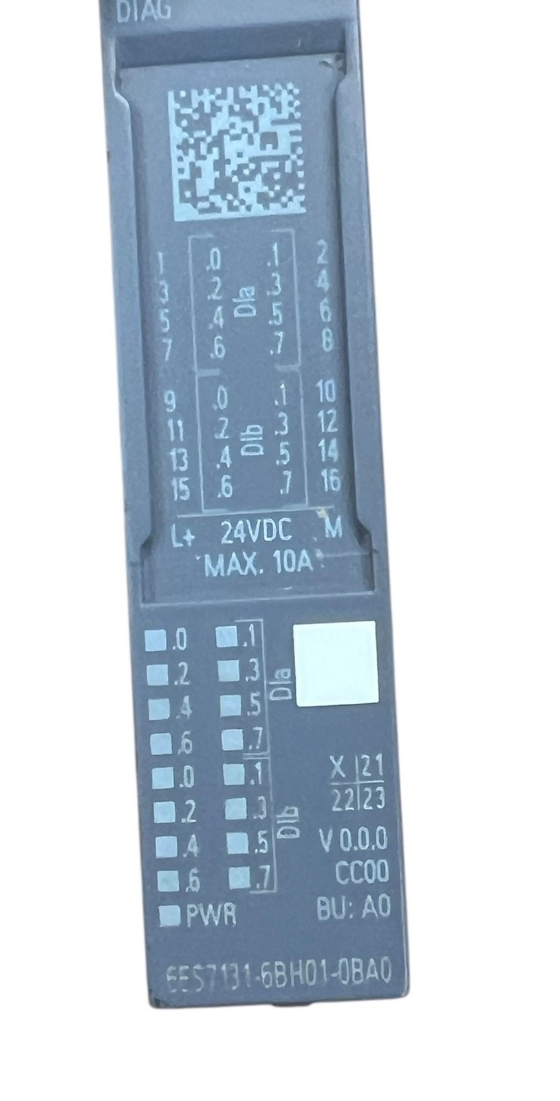 SIEMENS 6ES7131-6BH01-0BA0 SIMATIC ET Digital Input Module 200SP E:20 -used-