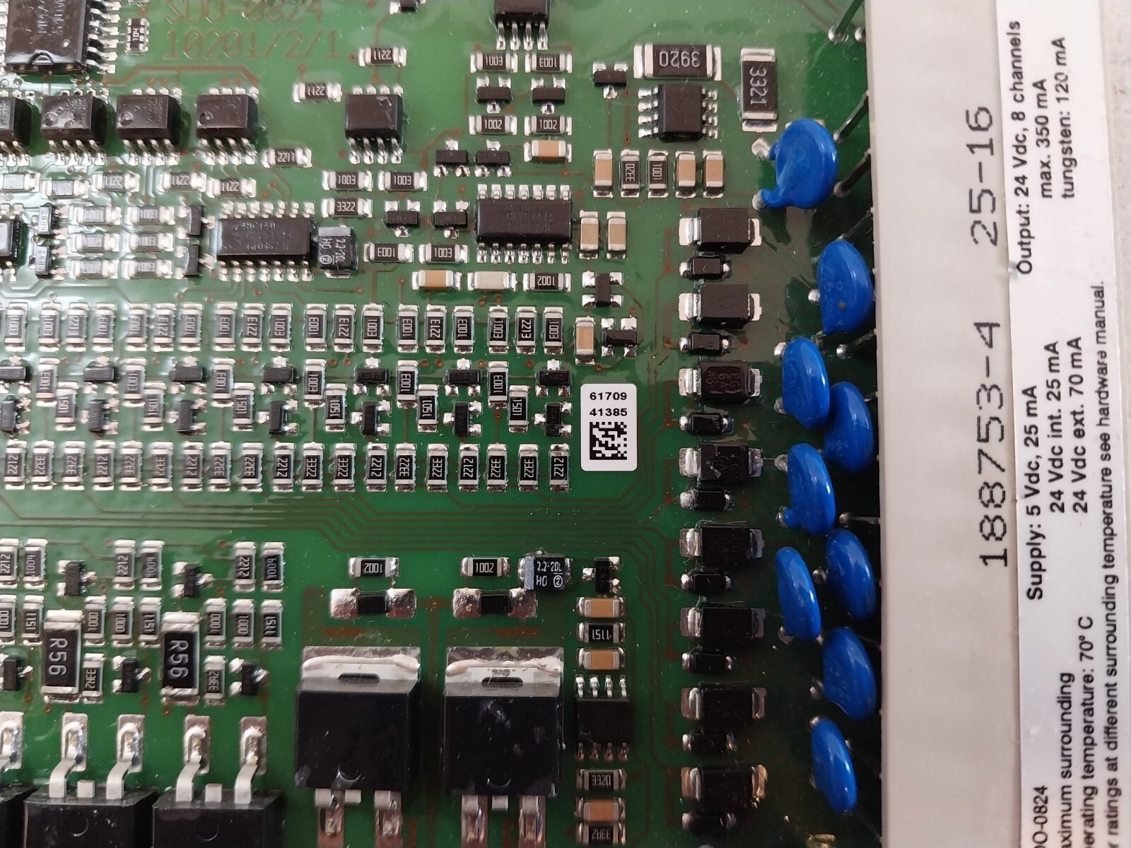Honeywell FSC SDO-0824 Digital Output Module 24 VDC 8 Channels,Sdo-0824
