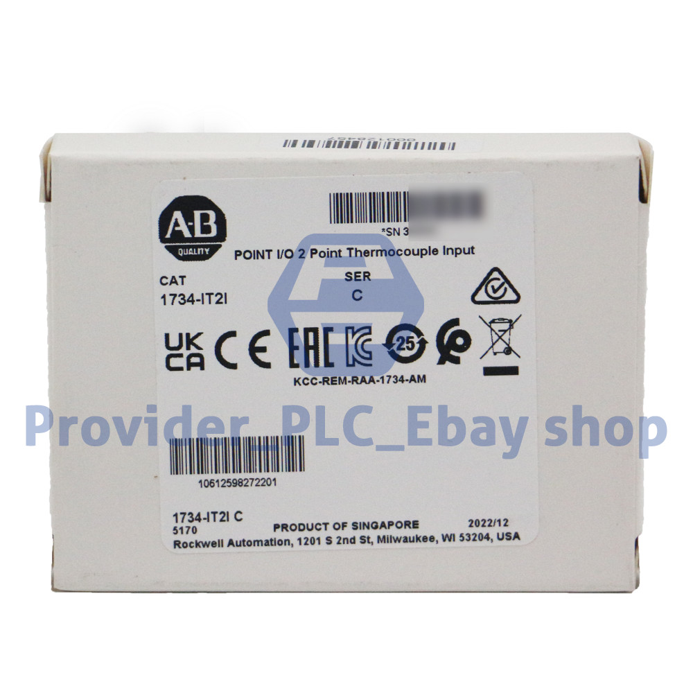 New Allen-Bradley 1734-IT2I SER C POINT I/O 2 Point Thermocouple Input 1734IT2I