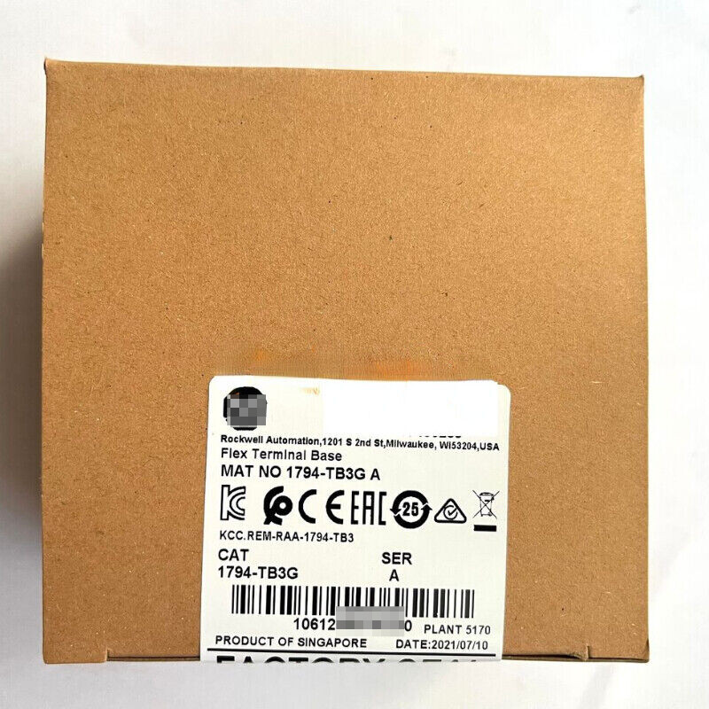 Allen-Bradley 1794-TB3G Flex Terminal Base Module In Box 1794TB3G