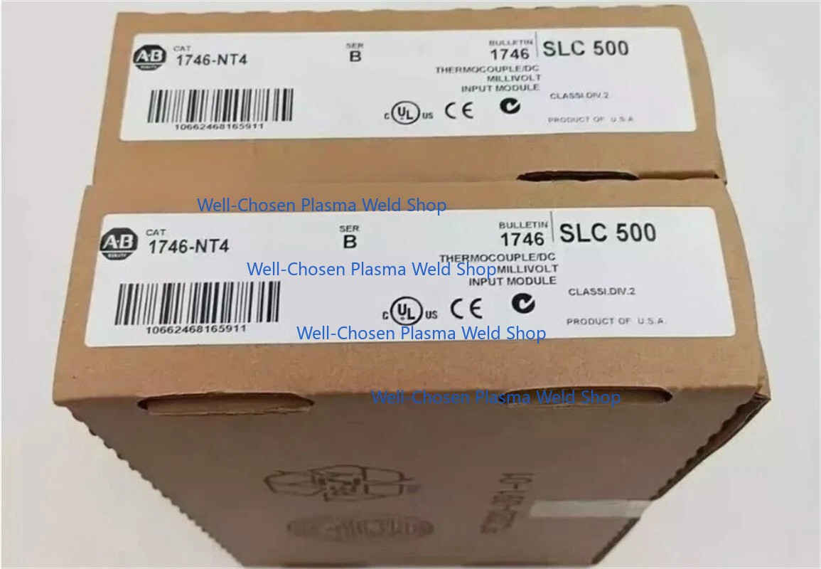 NEW Factory Sealed Allen-Bradley 1746-NT4 SLC 500 Input Module 1746NT4 PLC