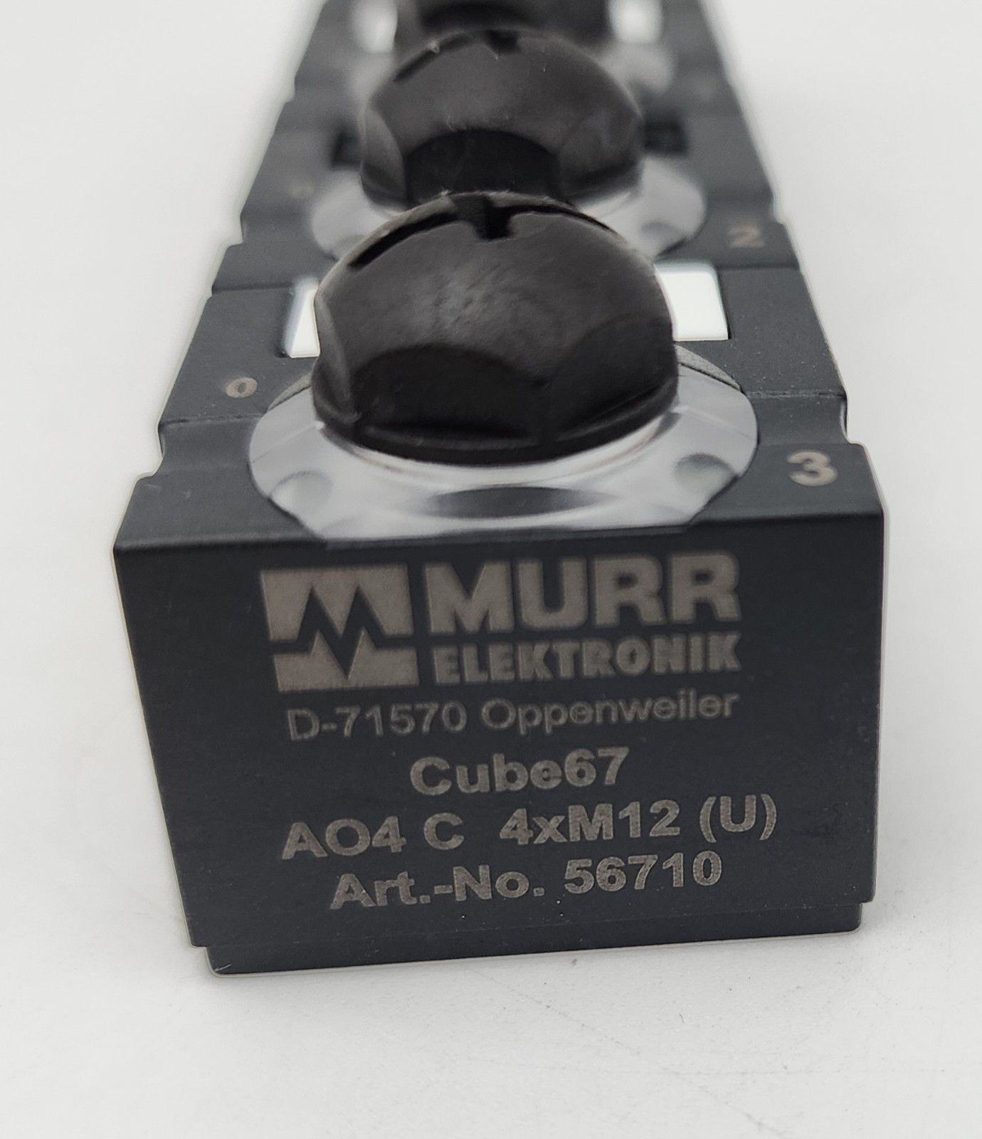MURR 56710 CUBE67 I/O COMPACT MODULE 4 ANALOG OUTPUT *NDA AVAILABLE*