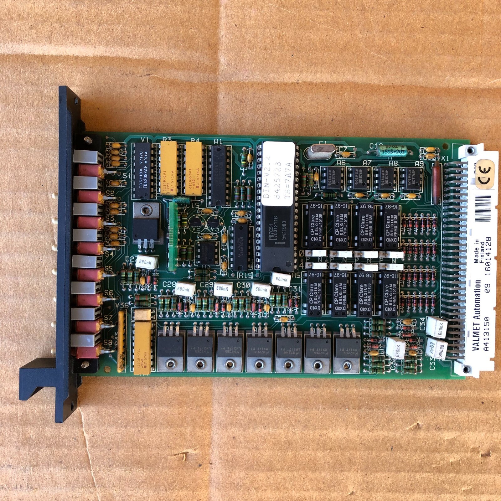 VALMET BOU8 BINARY OUTPUT MODULE A413150 [4]