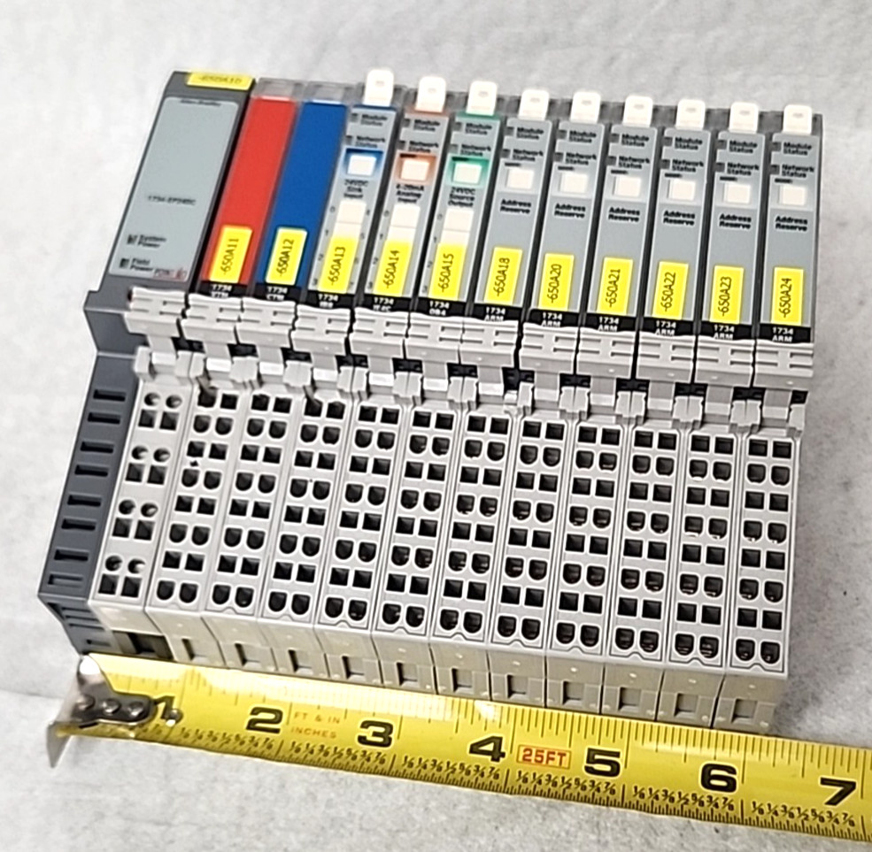 Allen-Bradley 1734-EP24DC Point I/O with Expansion Modules 1734-ARM, OB4, IE4C..