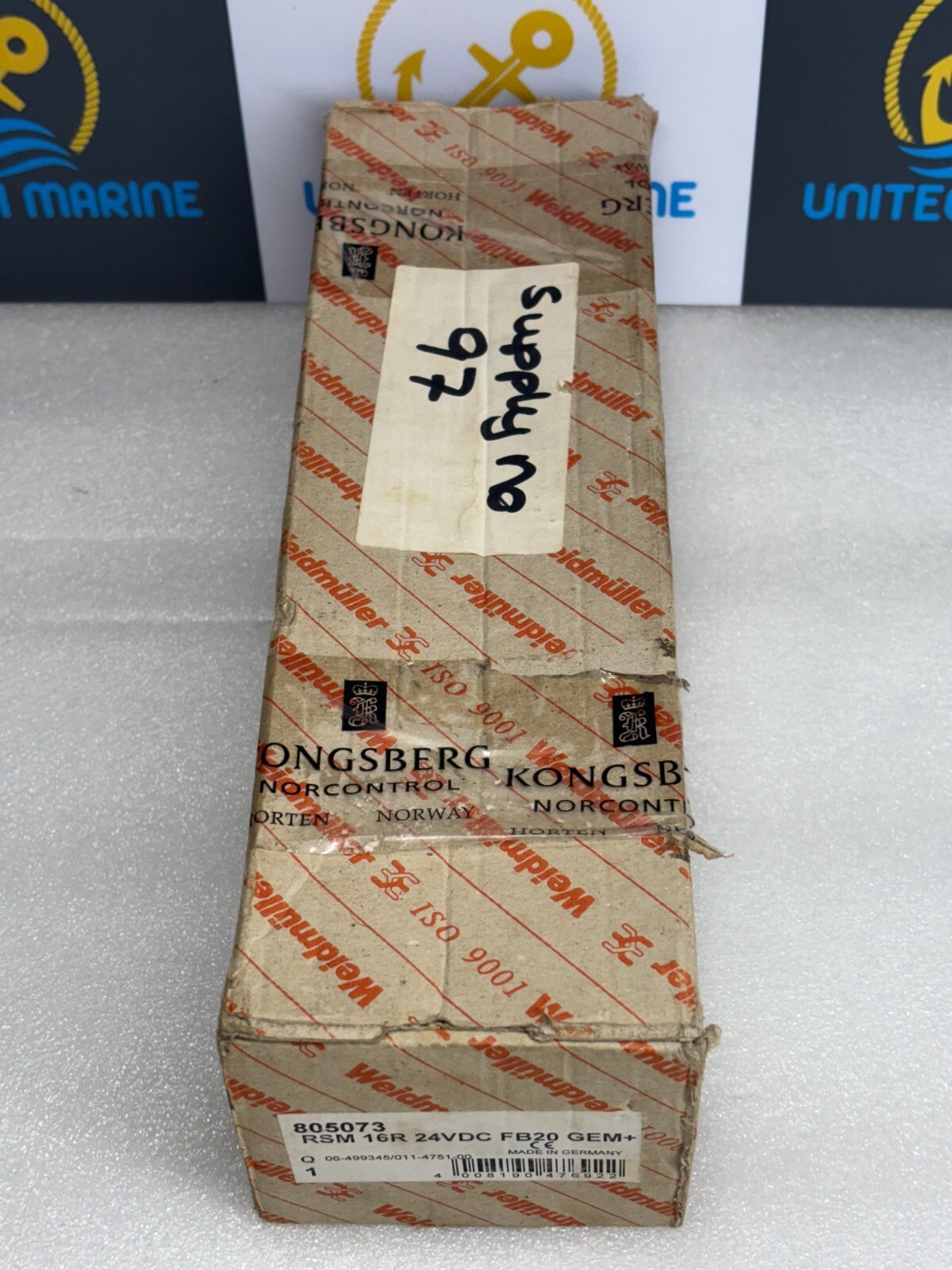 WEIDMULLER RSM 16R 24VDC FB20 GEM+ MODULE