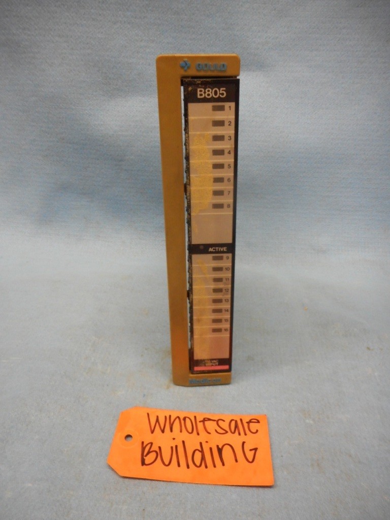 GOULD/MODICON, INPUT MODULE, B805, 115VAC, 16 POINTS